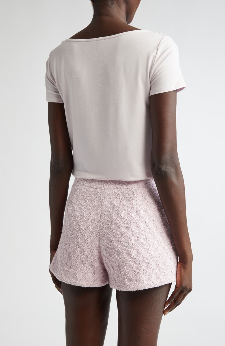 ST. JOHN Cowl Neck Knit Top, Alternate, color,