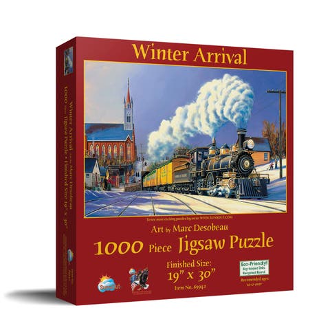 Winter Arrival 1000 piece Jigsaw Puzzle for Adults