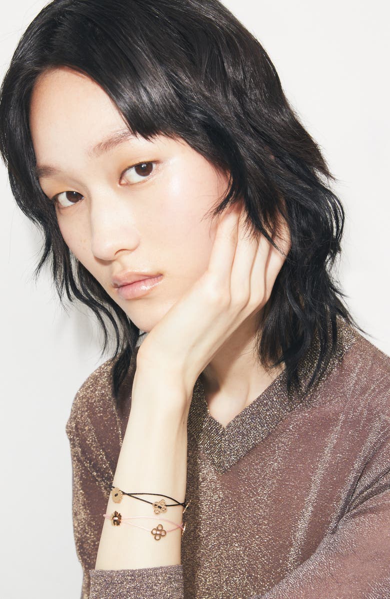 Tory Burch Forget Me Not Cord Bracelet, Main, color, 