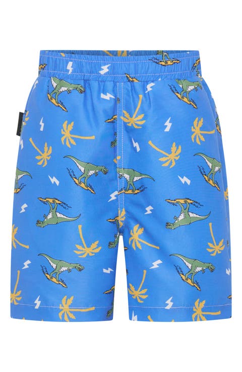Dino Swim Trunks