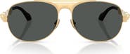 Versace 60mm Pilot Sunglasses