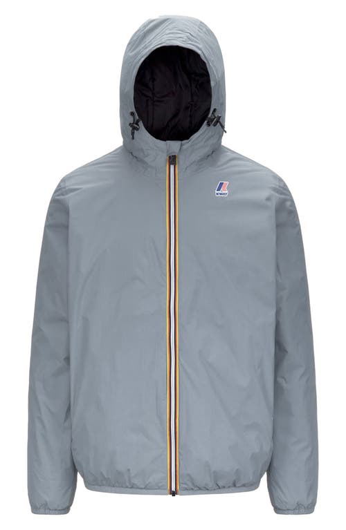 K-way Le Vrai 4.0 Claude Warm Water Repellent Jacket In Grey