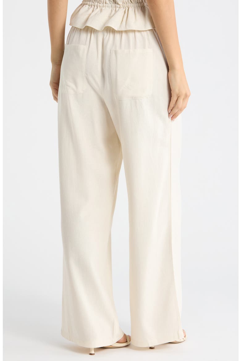 Jude Wide Leg Pants, Alternate, color, PARCHMENT