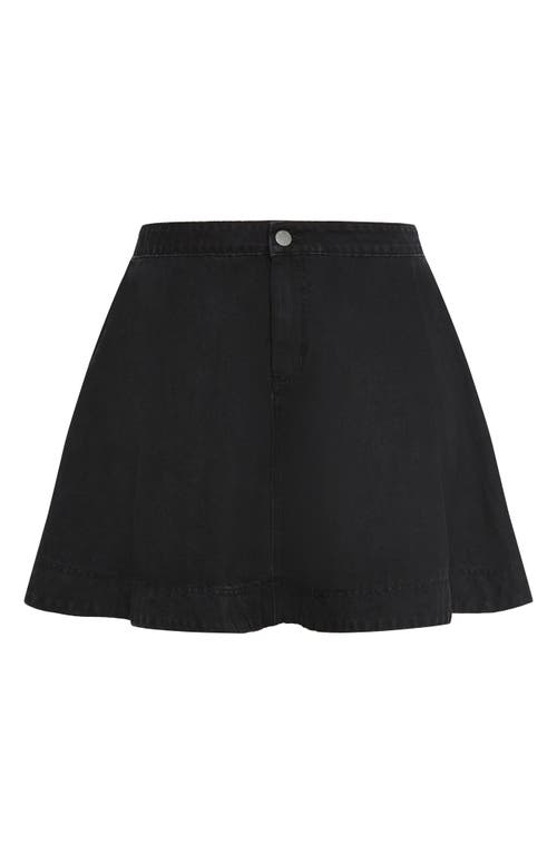 CITY CHIC CITY CHIC FLARED DENIM SKIRT