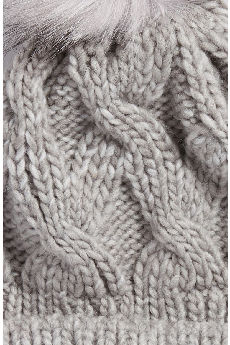 Bridport Pom Beanie, Alternate, color, GREY