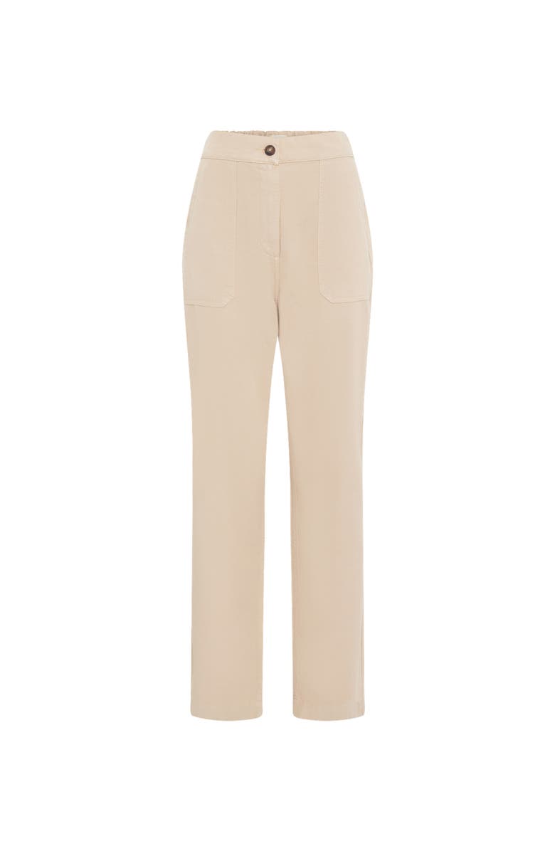 GERARD DAREL Audette High-Waisted Chinos, Alternate, color, Sand