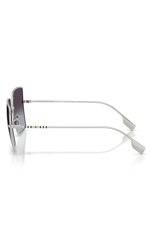 Burberry 58mm Gradient Square Sunglasses In Multi