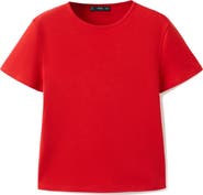 MANGO Fitted Cotton T-Shirt
