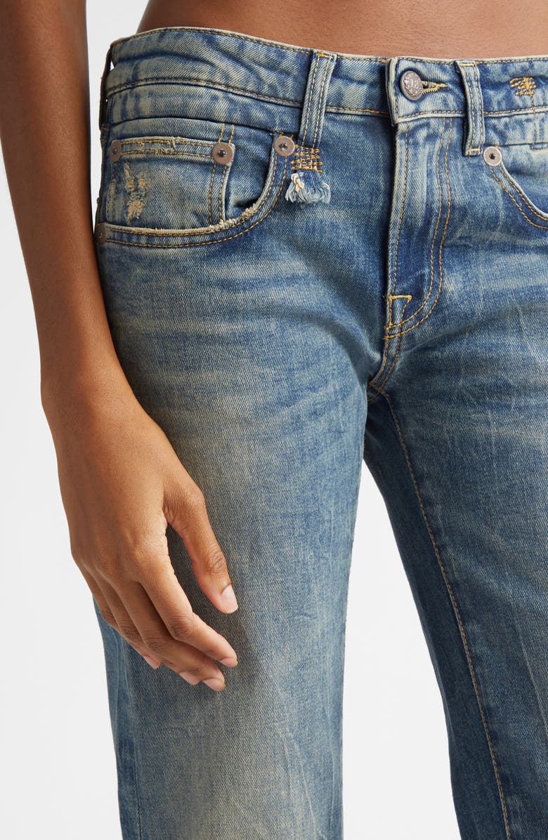 R13 Flare Boyfriend Jeans, Alternate, color, 