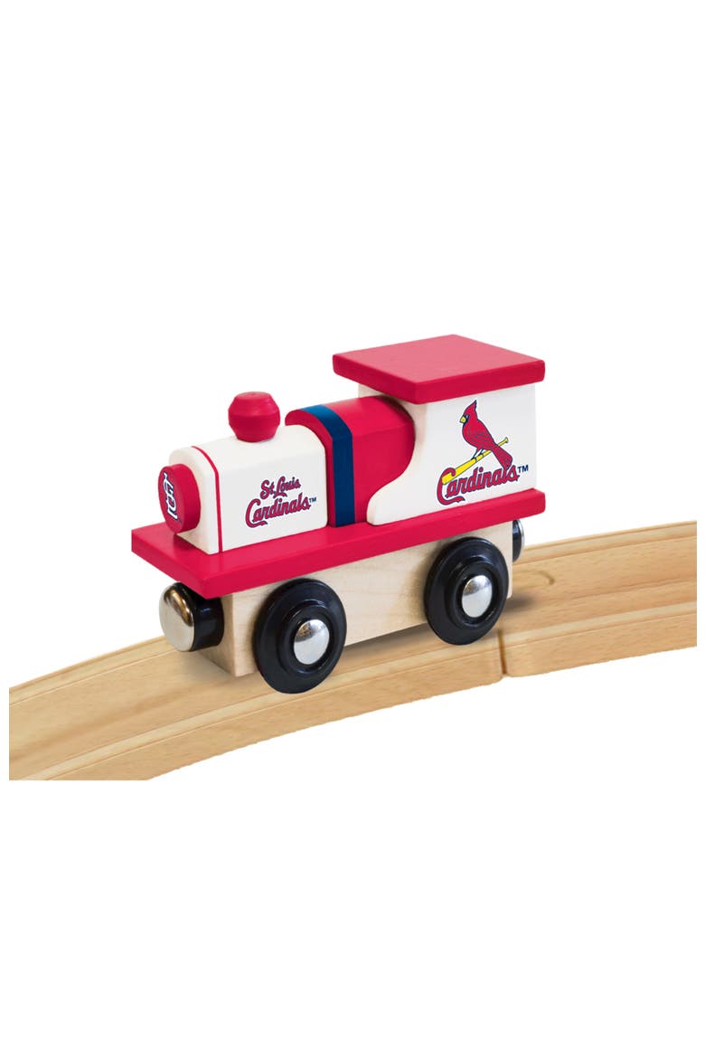 St. Louis Cardinals Toy Train Engine, Alternate, color, Multicolor