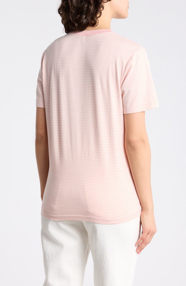 AG Jagger Crewneck T-Shirt, Alternate, color, Pearl Mauve/ Ivory Dust