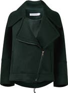 Leem Boxy Biker Jacket
