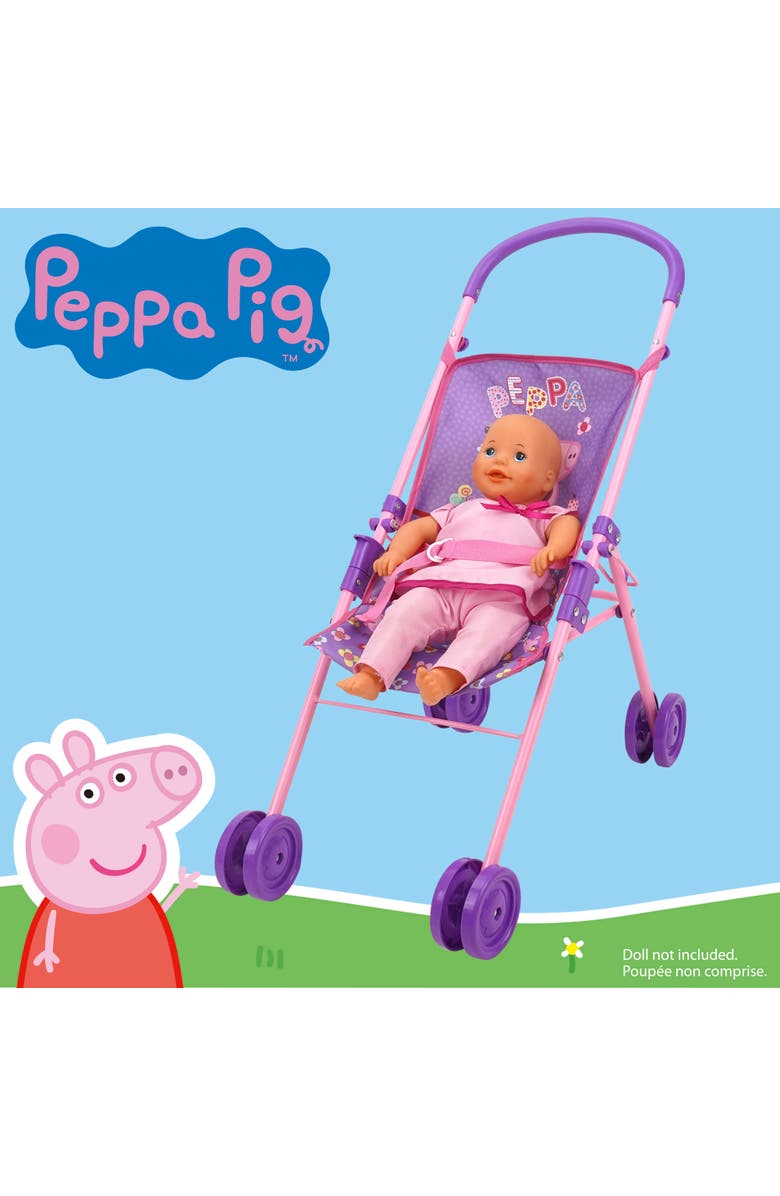 Peppa Pig Stroll N' Feed 8 Piece Set, Alternate, color, Multicolored