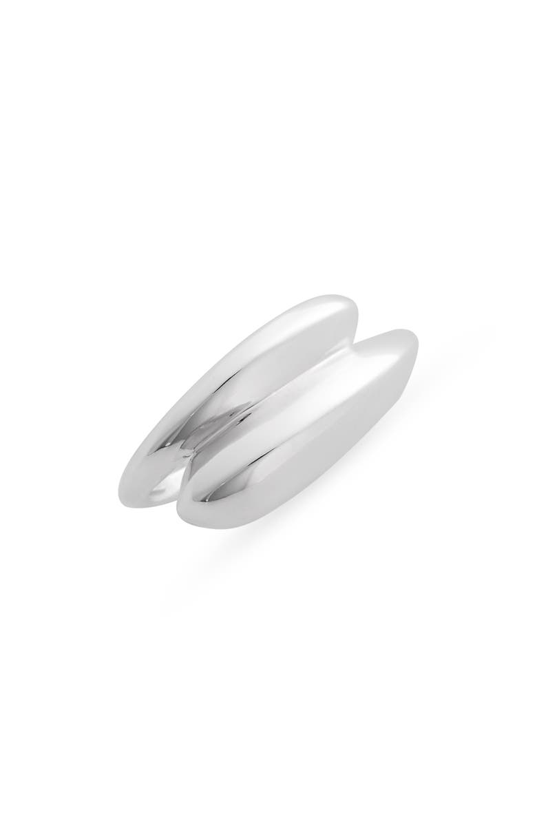 ARGENTO VIVO Asymmetric Concave Ring, Main, color, Silver
