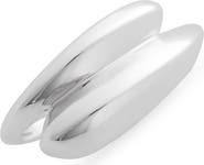ARGENTO VIVO Asymmetric Concave Ring