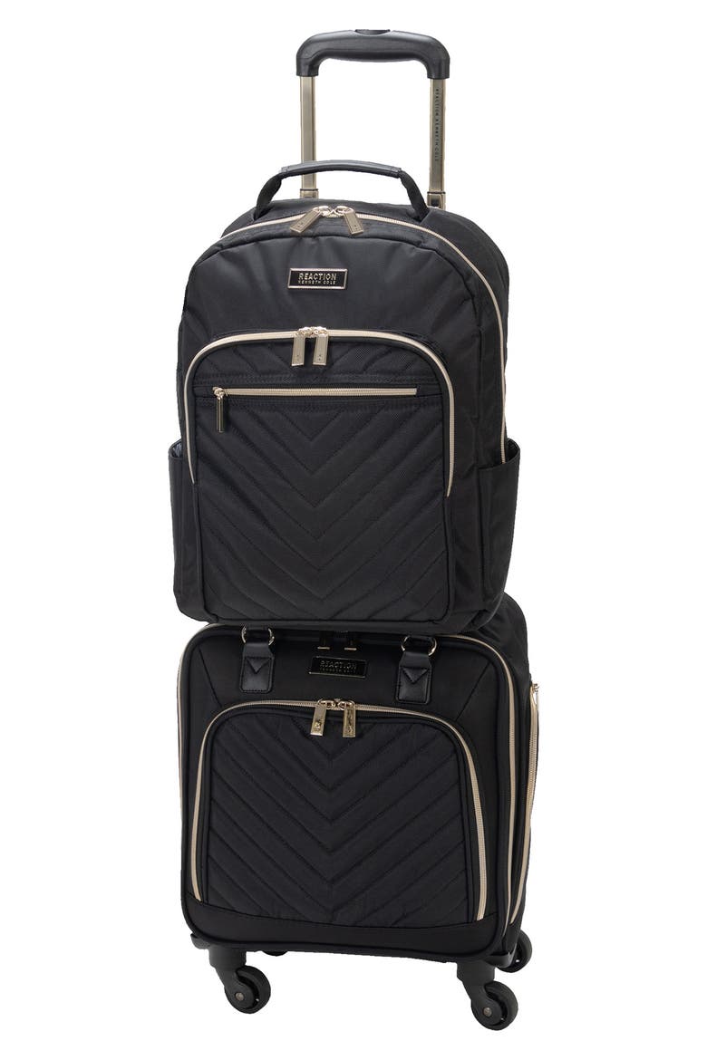 Chelsea 2-Piece Luggage Set, Main, color, BLACK