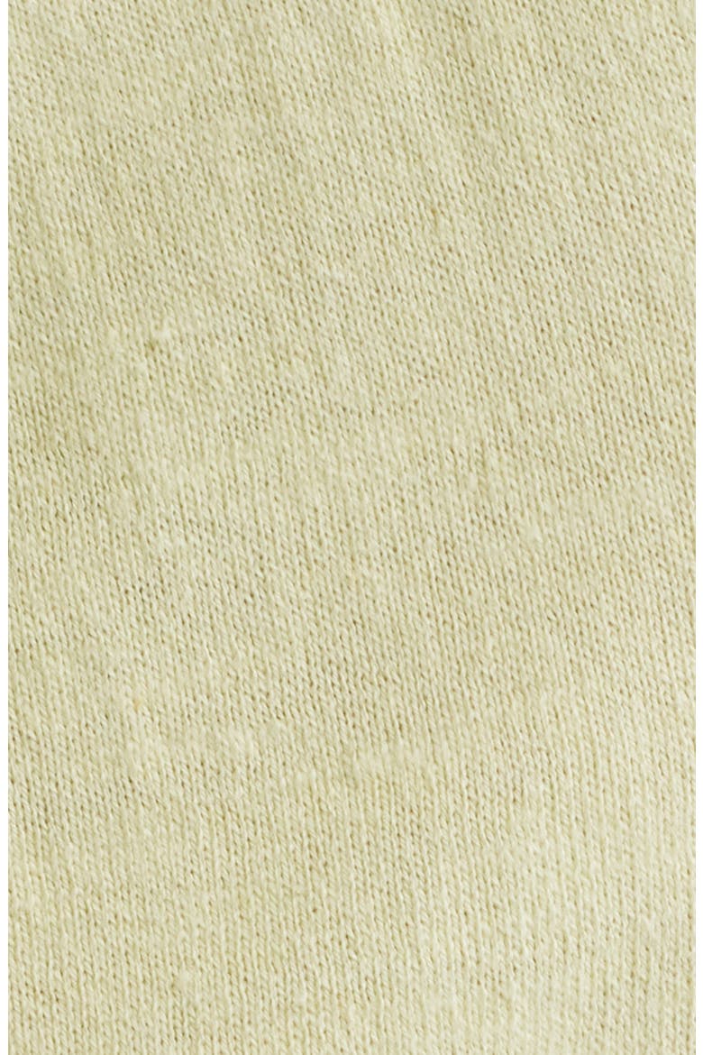 Isabella Cotton & Linen Knit Sweater & Maxi Skirt Set, Alternate, color, LEMONGRASS