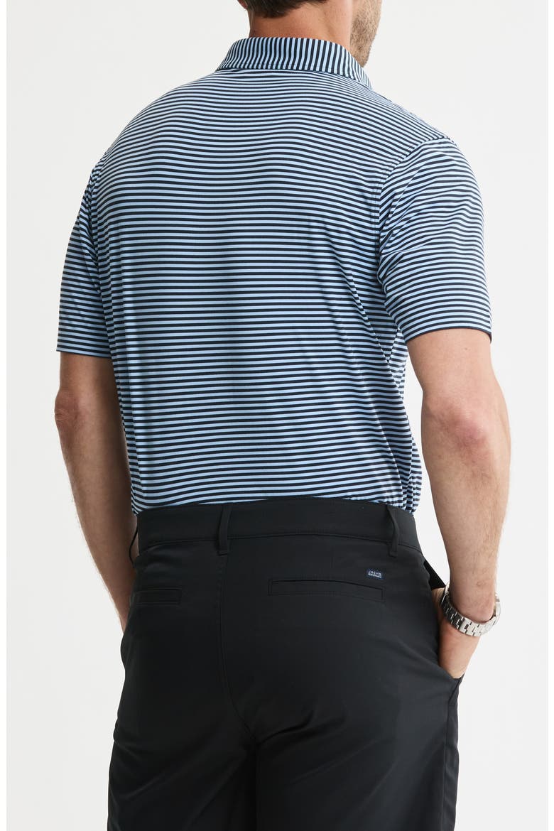 Performance Stripe Polo, Alternate, color, NAVY STRIPE