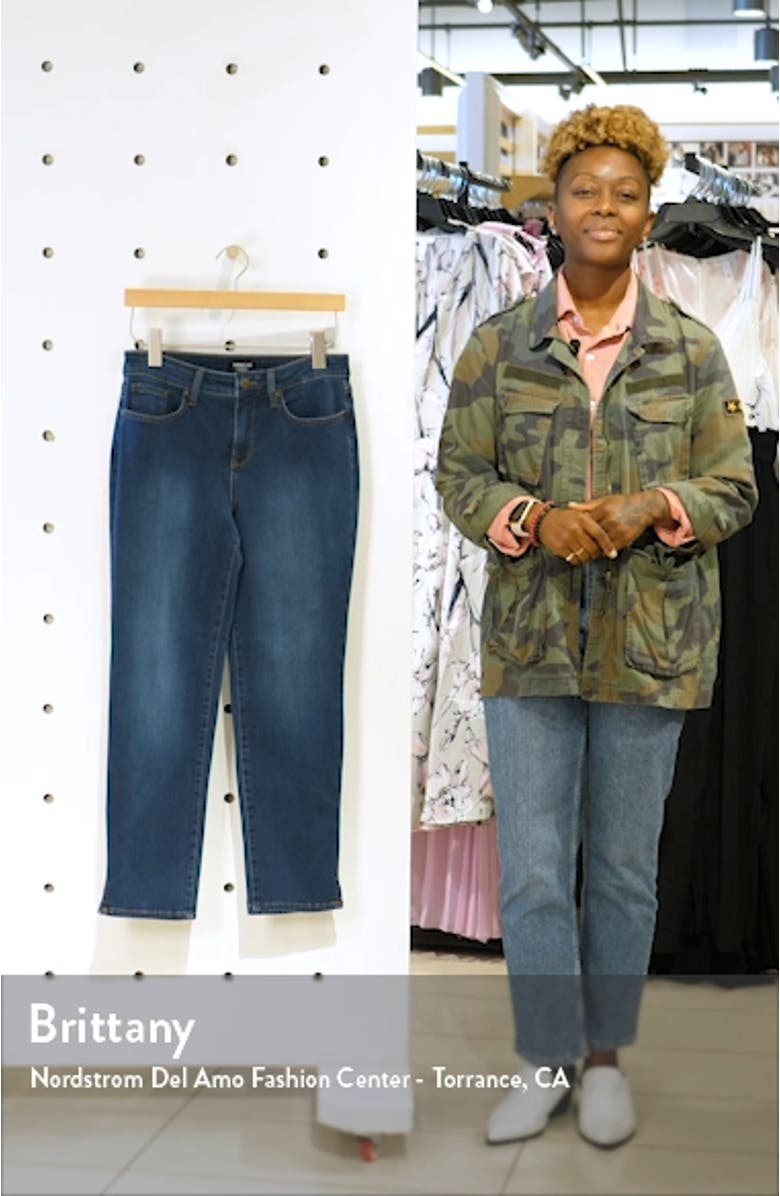 Slim Straight Ankle Jeans, sales video thumbnail