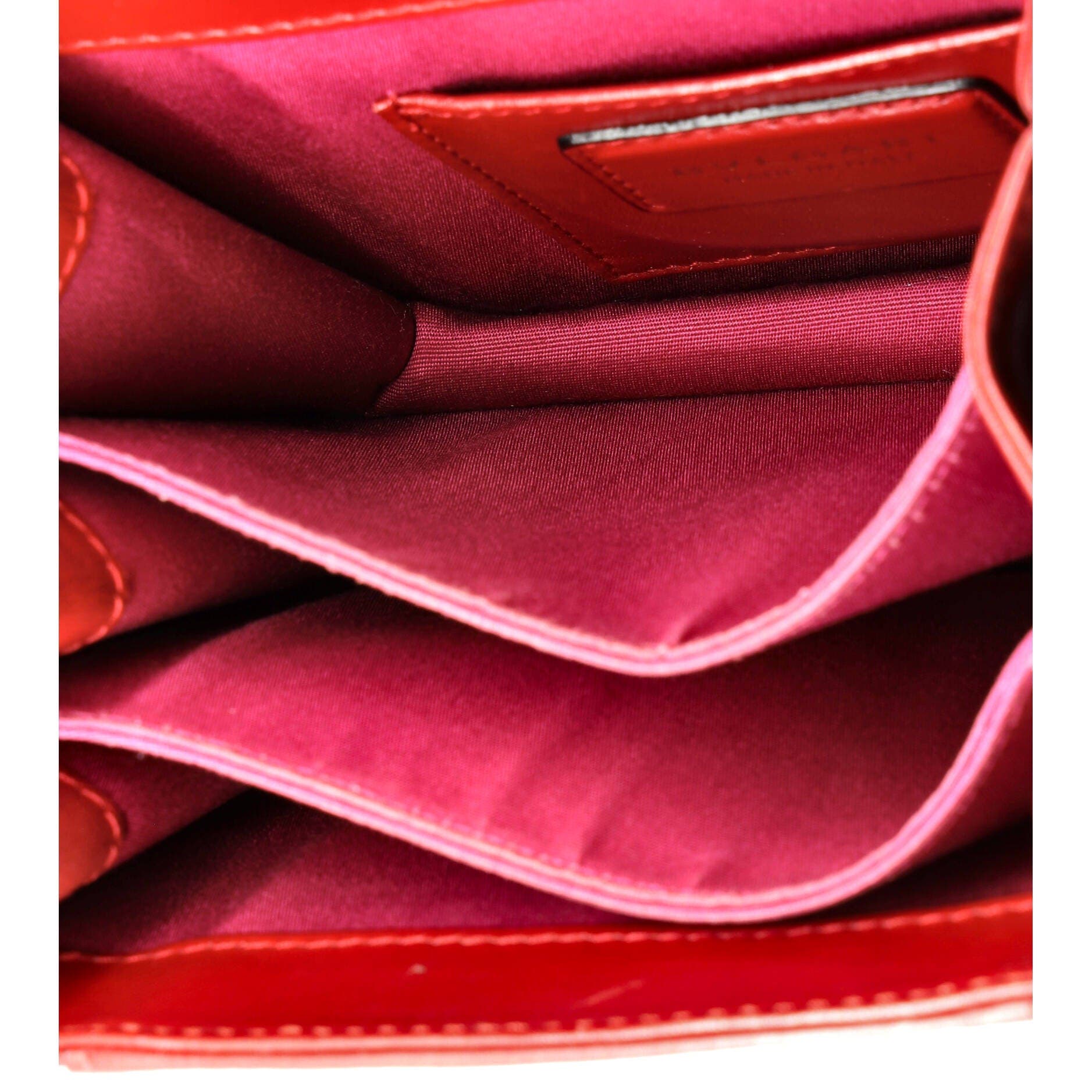 Serpenti Forever Top Handle Bag Leather Small, Alternate, color, Red