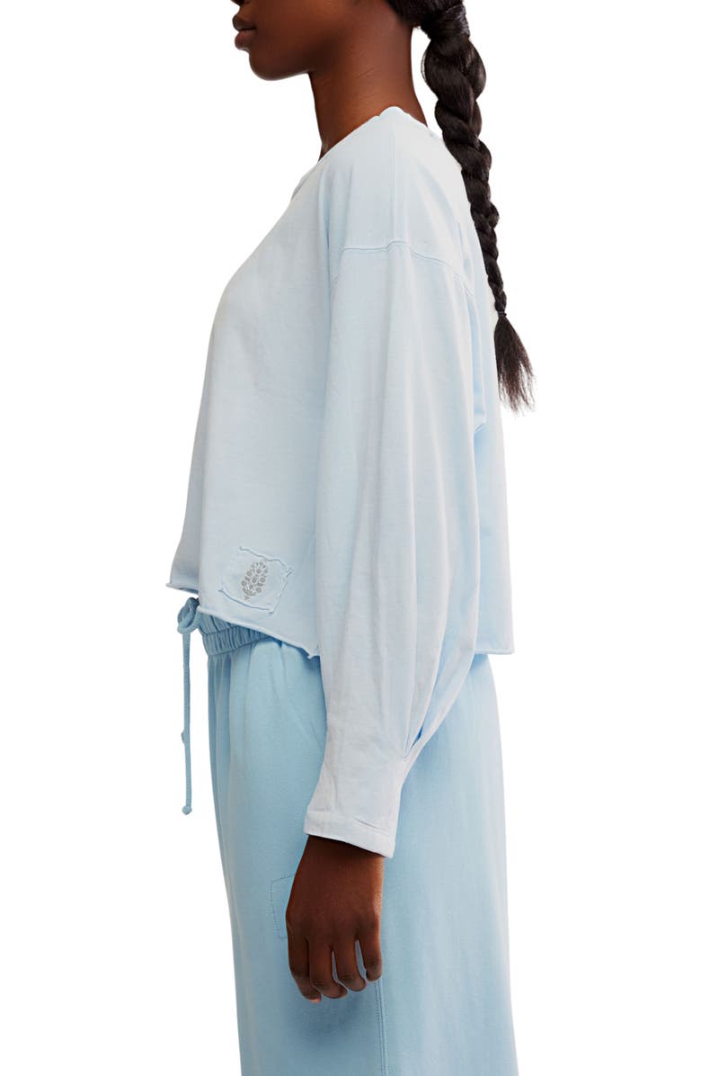 Free People FP Movement Inspire Pullover, Alternate, color, Arctic Snow