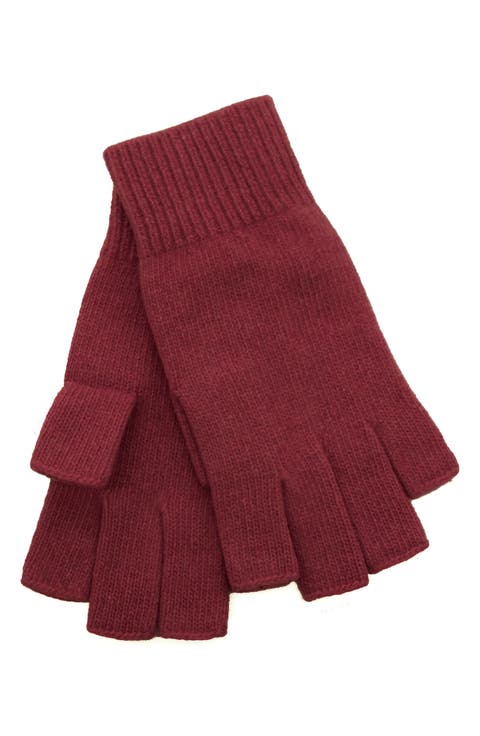 Fingerless Cashmere Gloves