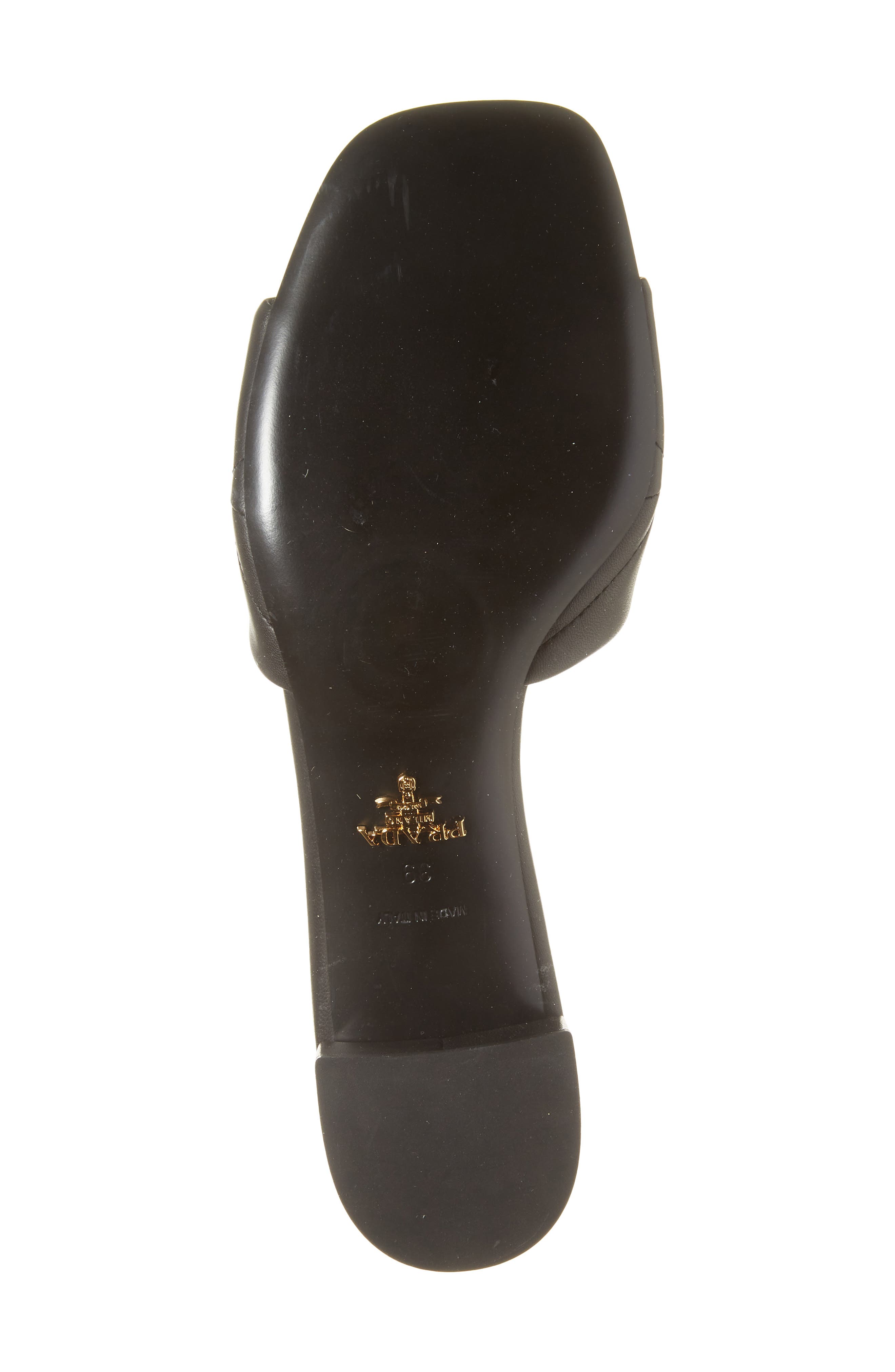 Prada Diagram Slide Sandal, Alternate, color, 