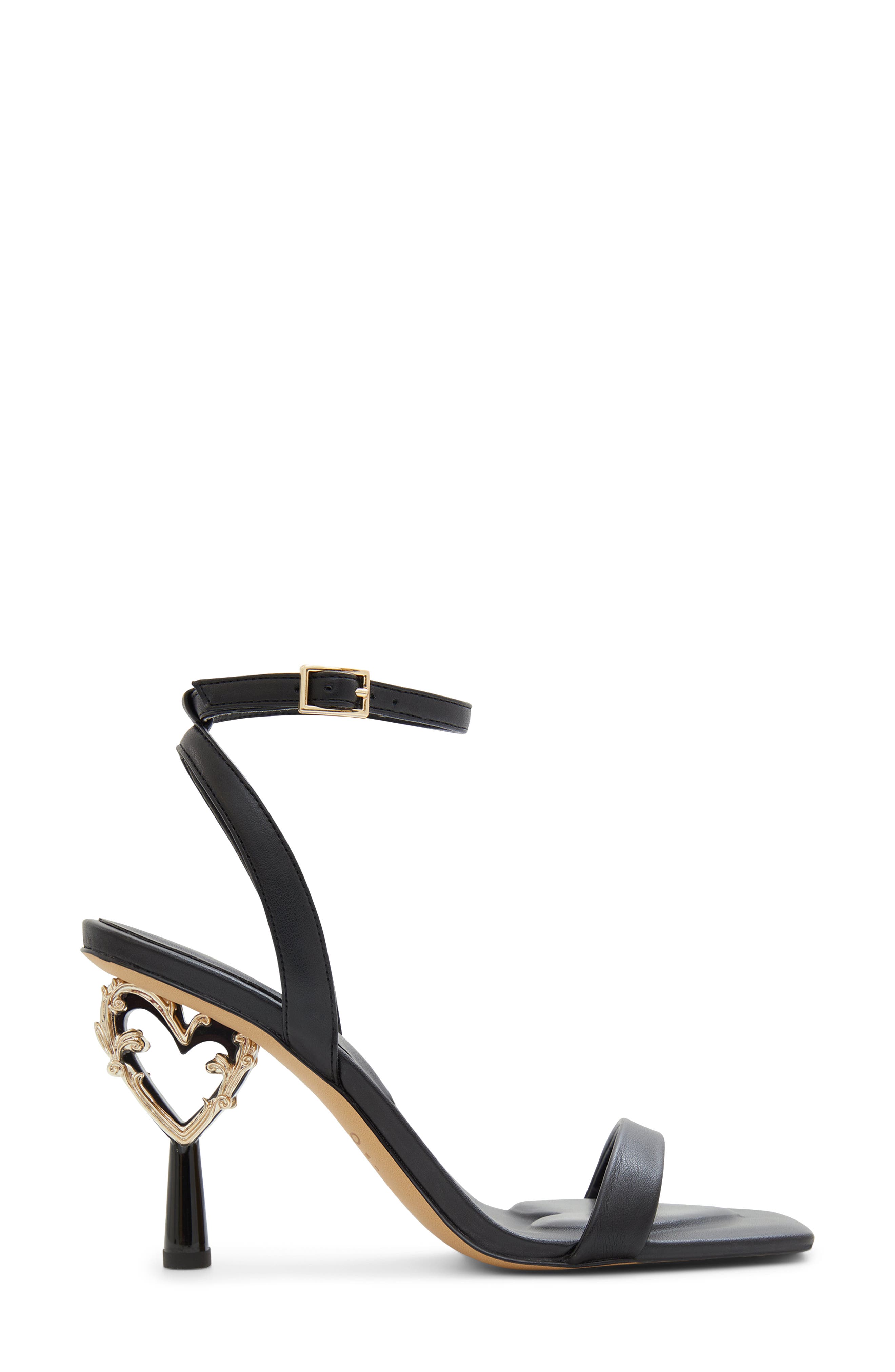 ALDO Lovethrone Ankle Strap Sandal, Alternate, color, 