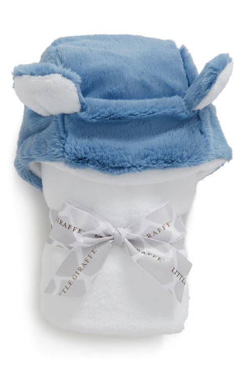 Luxe Faux Fur Hooded Towel (Baby)