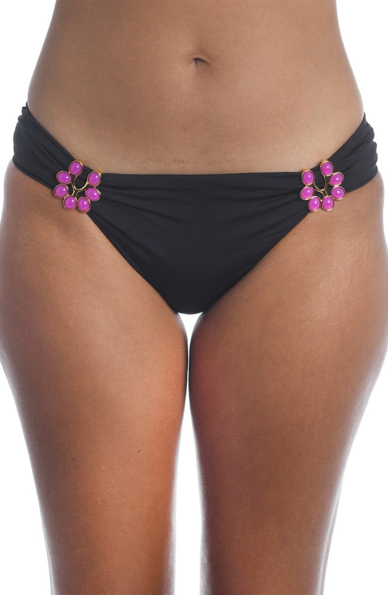 Trina Turk Bijou Solid Hipster Bikini Bottoms, Main, color,