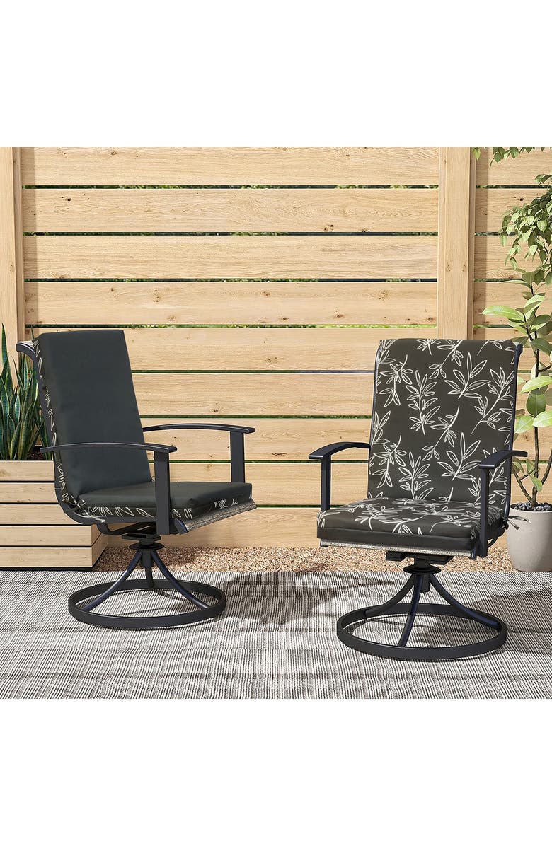 Outdoor Decor by Commonwealth High Back Patio Chair Cushion, Alternate, color,