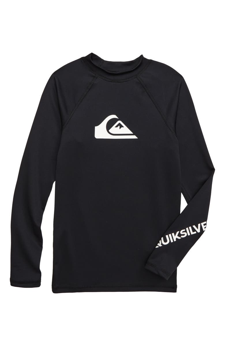 Quiksilver All Time Long Sleeve Rashguard, Main, color, 