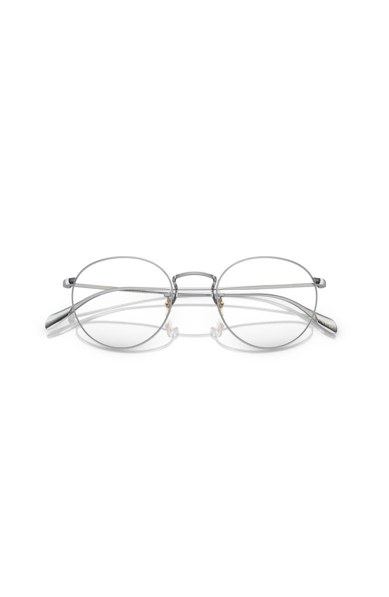 Oliver Peoples 50mm Phantos optical glasses, Alternate, color, Silver