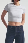 Brooklyn Industries Crop Rib T-Shirt
