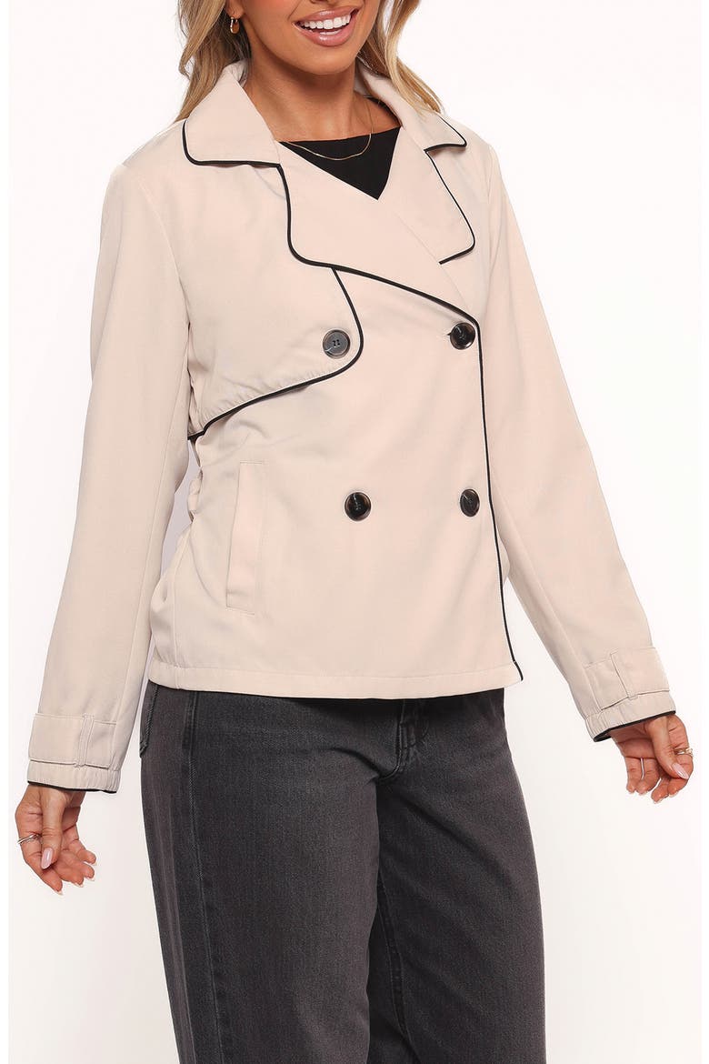 Franklin Tipped Crop Trench, Alternate, color, ECRU