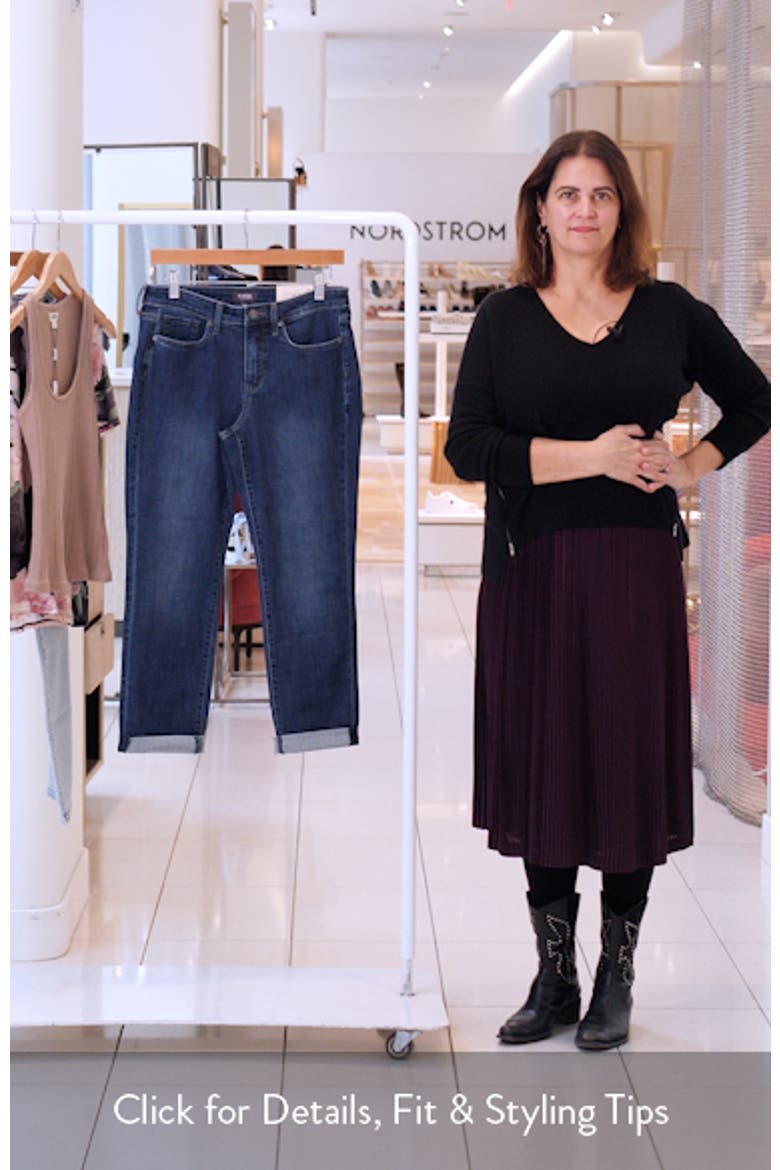 Sheri Cuffed Straight Leg Jeans video
