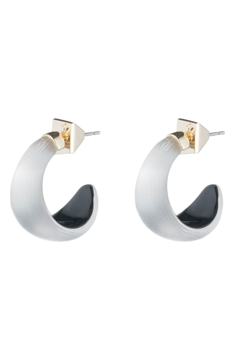 Alexis Bittar Huggie Hoop Earrings, Alternate, color, 