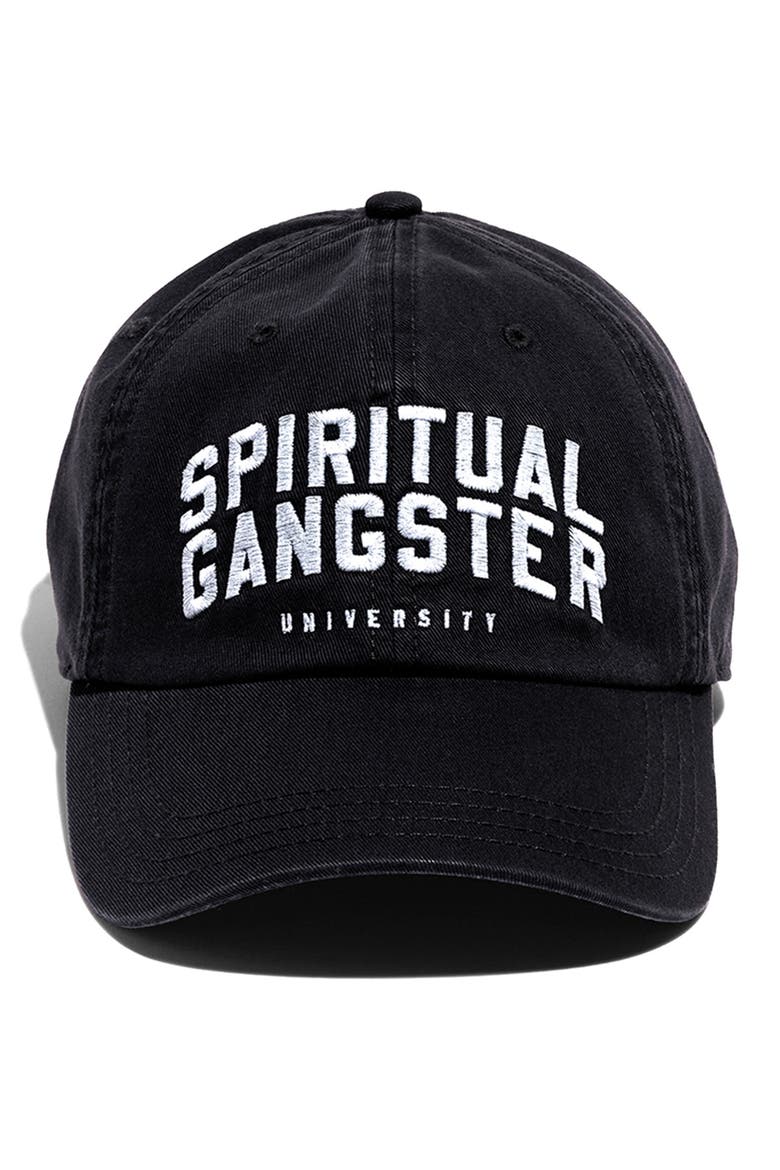 University Baseball Cap, Main, color, BLACK
