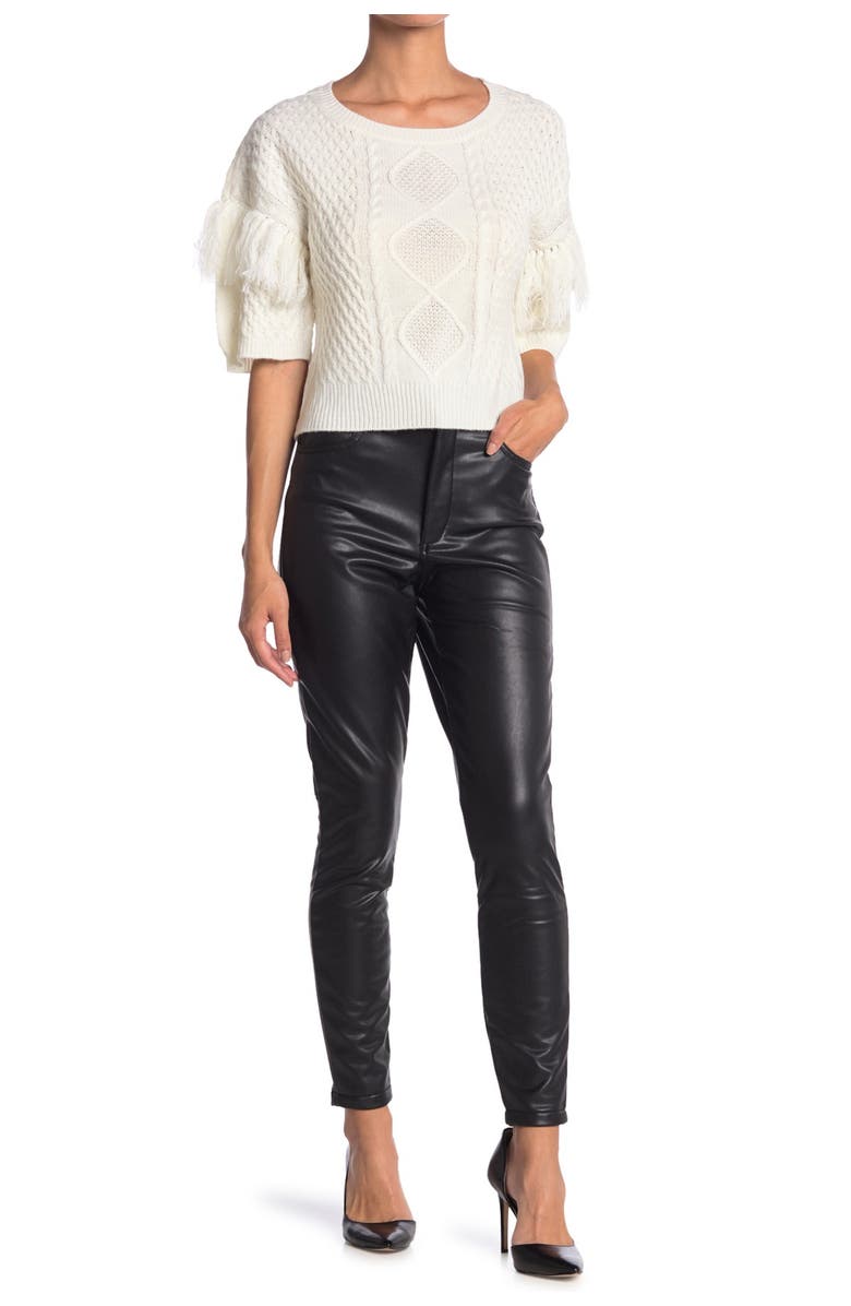 BB Dakota by Steve Madden Morrison Faux Leather Pants, Alternate, color,