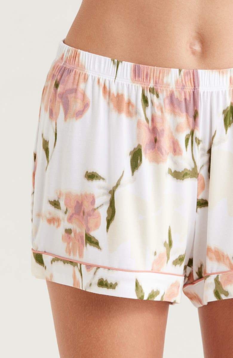 Nordstrom Moonlight Eco Short Pajamas, Alternate, color, Pink Glass Ink Poppy