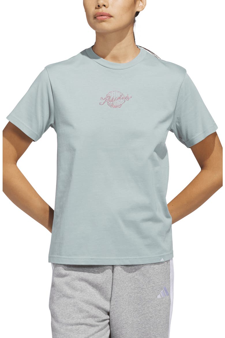 Seashell Logo Graphic T-Shirt, Main, color, WONDER SAGE