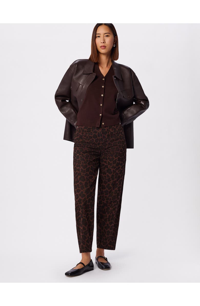 Whistles Leopard Print Barrel Jean, Alternate, color, Leopard Print