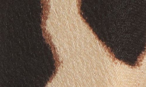 Tasha Leopard Padded Headband In Brown