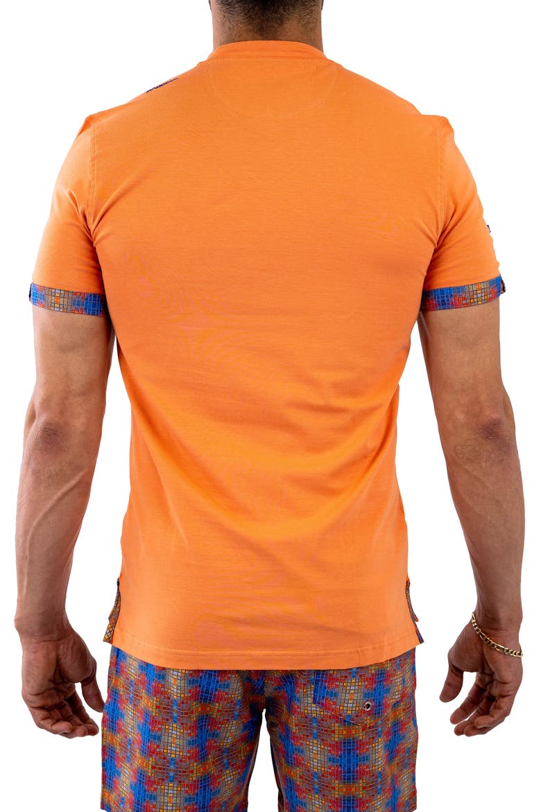 Vivaldi V-Neck T-Shirt, Alternate, color, ORANGE