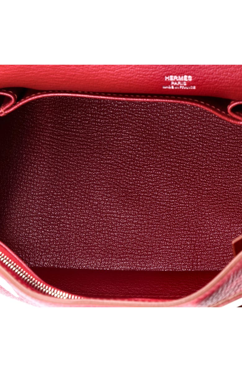 Pre-Owned Hermes Jypsiere Bag Clemence 28, Alternate, color, Rubis