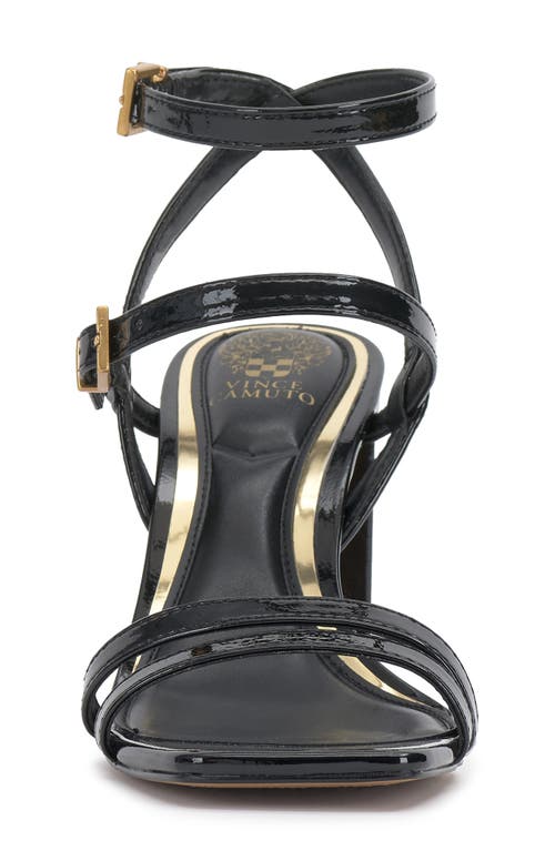 Vince Camuto Hania Ankle Strap Sandal In Black