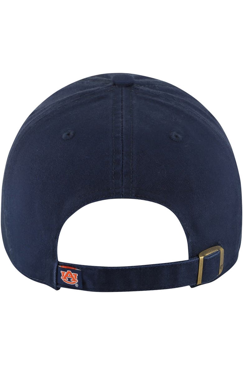 Women's '47 Navy Auburn Tigers Sidney Clean Up Adjustable Hat, Alternate, color, Navy