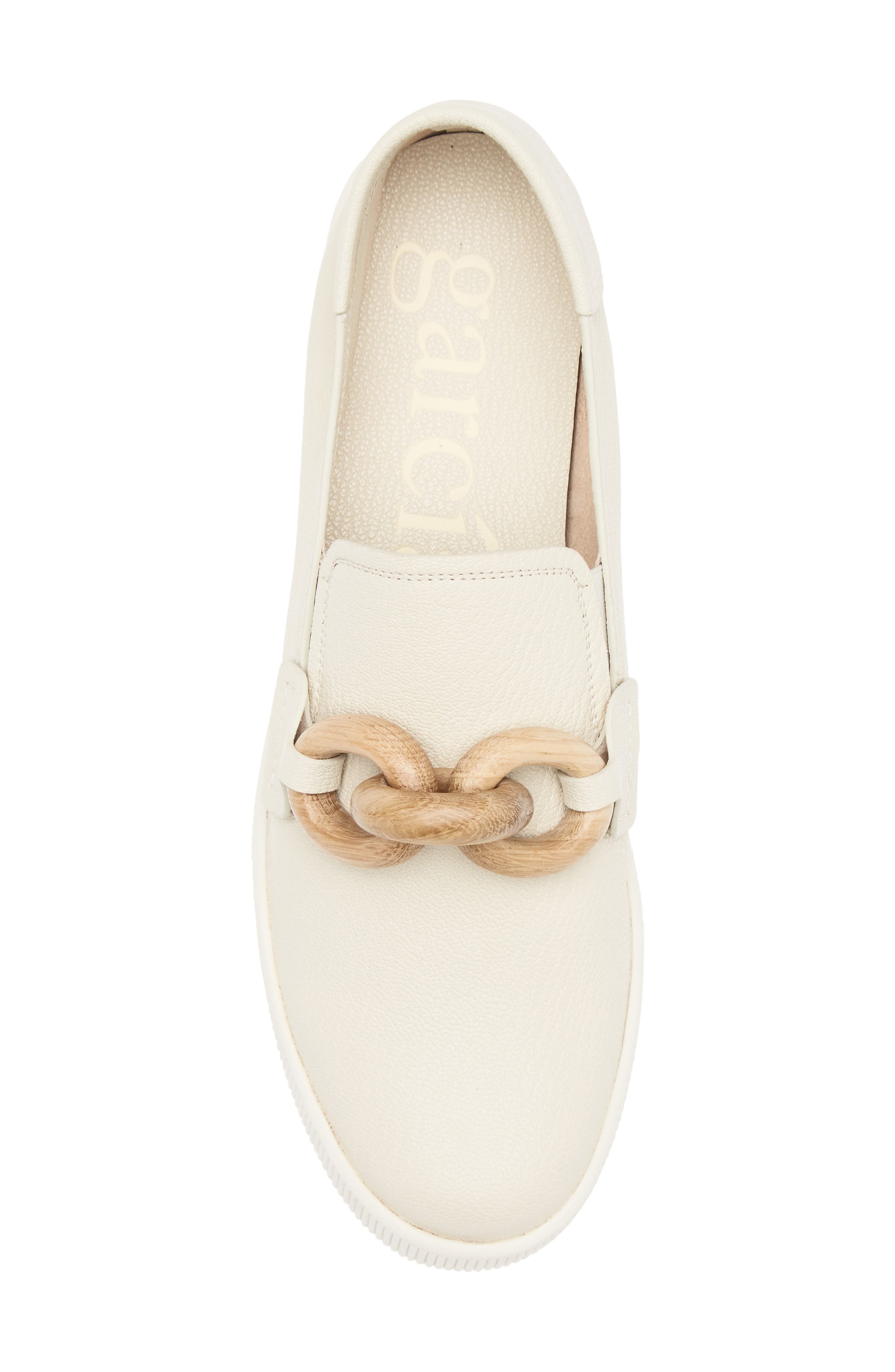 Pedro Garcia Pastora Loafer, Alternate, color, Ivory Petitgrain/ Oak