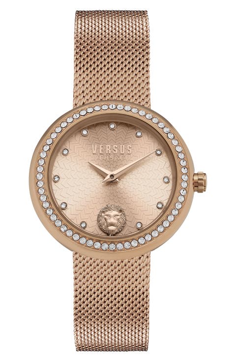 Lea Mesh Bracelet Watch, 35mm