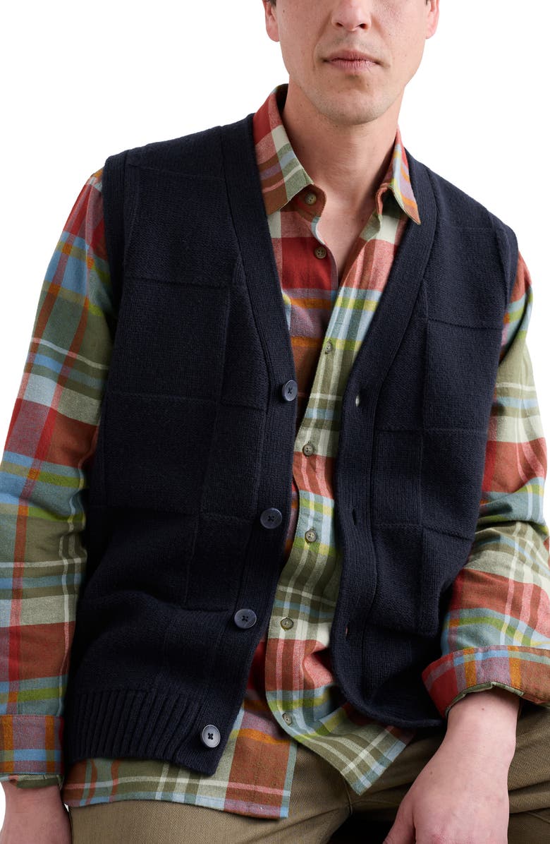 Seasalt Cornwall Gwelva Lambswool Blend Sweater Vest, Main, color, 